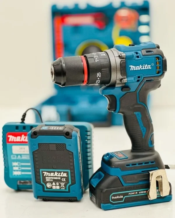 دریل شارژی موتور براشلس ماکیتا 36 ولت Makita 36V Brushless