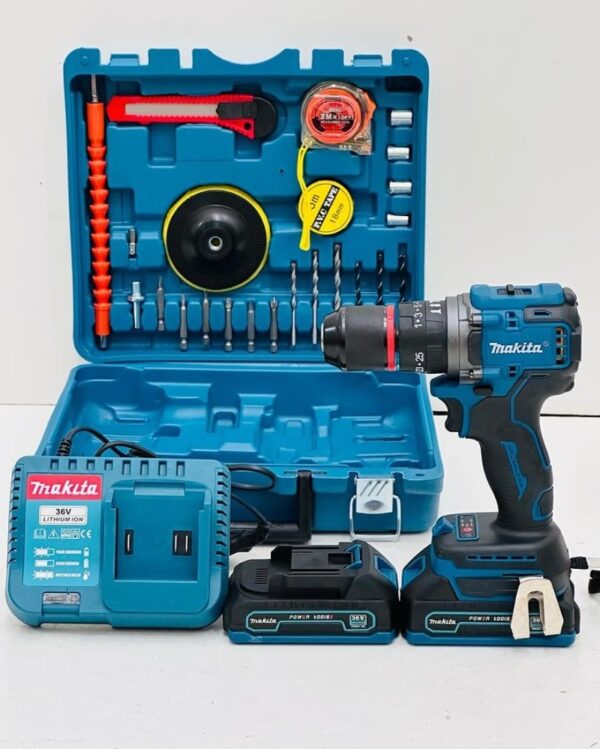 دریل شارژی موتور براشلس ماکیتا 36 ولت Makita 36V Brushless