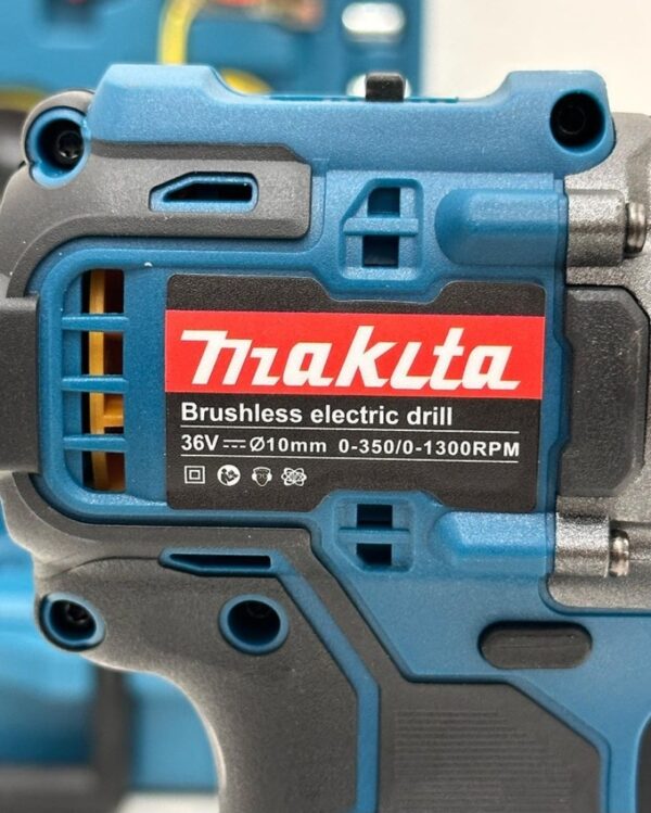 دریل شارژی موتور براشلس ماکیتا 36 ولت Makita 36V Brushless