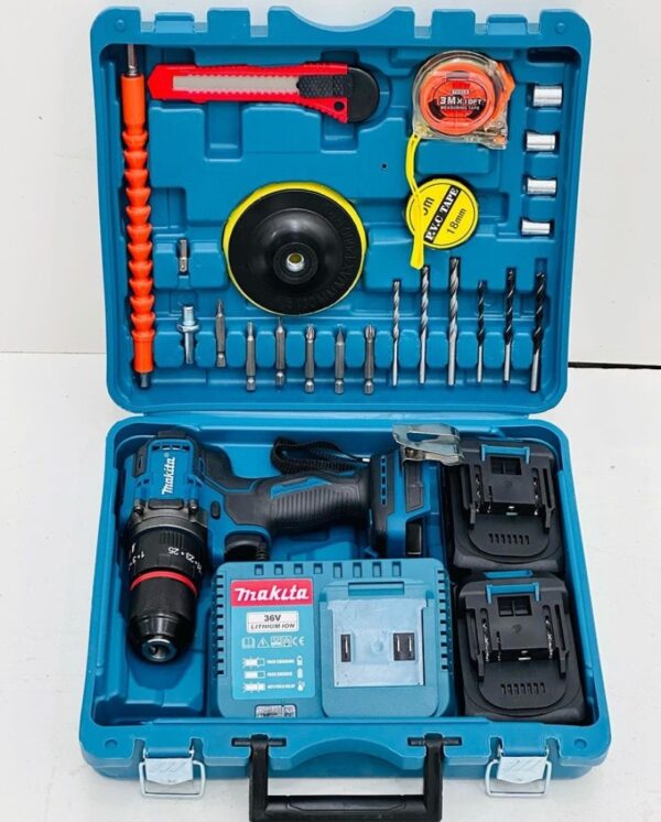 دریل شارژی موتور براشلس ماکیتا 36 ولت Makita 36V Brushless