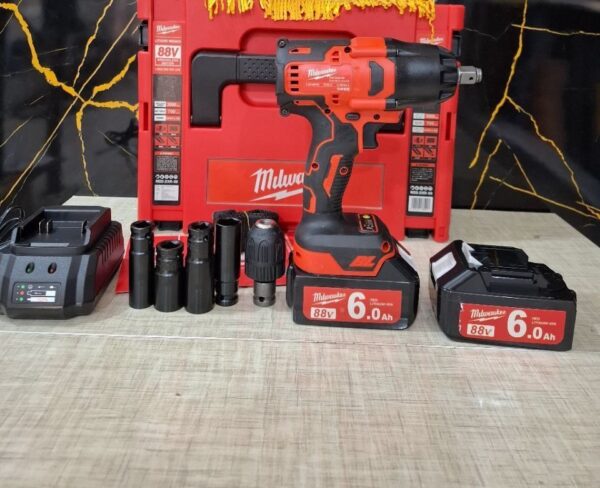 بکس شارژی 330 نیوتون 2 کاره میلواکی مدل 330N،88V