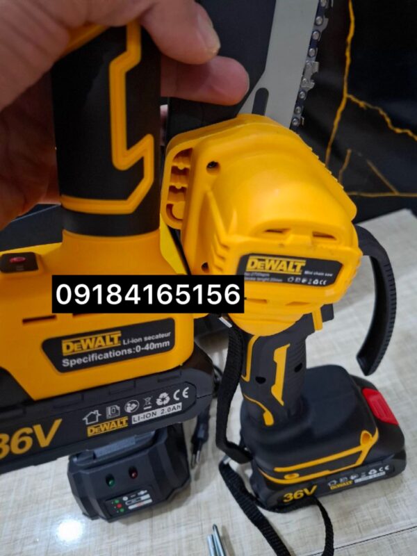پک دو قلو قیچی و اره 15 سانت شارژی 36 ولت دیوالت