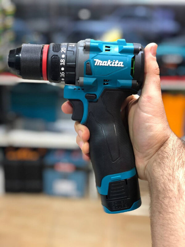 دریل شارژی ۲۴ ولت ماکیتابراشلس با پد پولیش مدل brushless24v